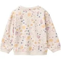 People Wear Organic People Wear Organic Sweat Pullover, rosa bedruckt, "floral", Bio-Baumwolle – Produktbild 1 von 1