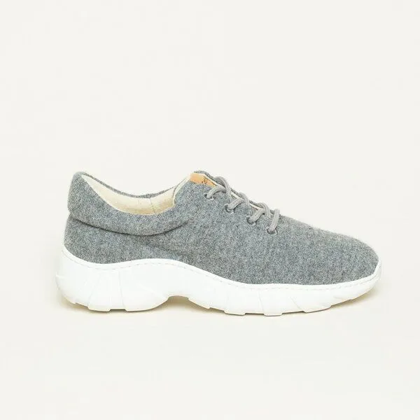Gottstein Gottstein Wool Flyer Woll Sneaker für Damen & Herren aus 100% Schurwolle, Grau, – Produktbild 4 von 4