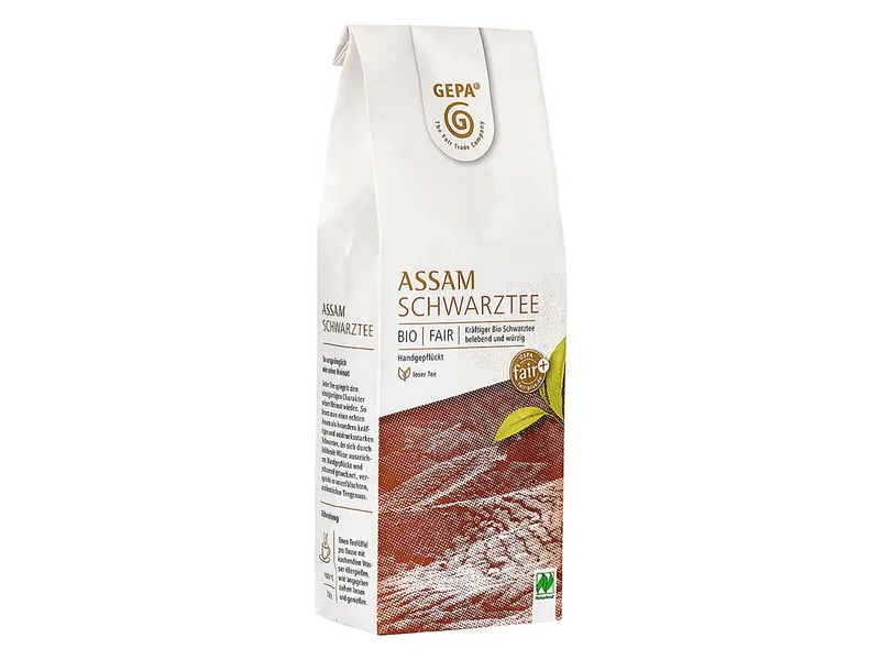 gepa GEPA Schwarzer Bio-Tee Assam, 100g – Produktbild 1 von 1