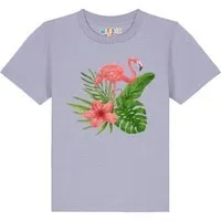 watabout kids watabout.kids T-Shirt Kinder Flamingo, Lavender, – Produktbild 1 von 1