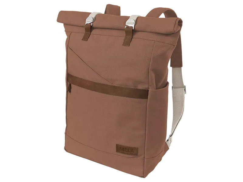 MELA Rucksack ansvar I | von MELA | Fairtrade & GOTS zertifiziert, Nougat, – Produktbild 1 von 6