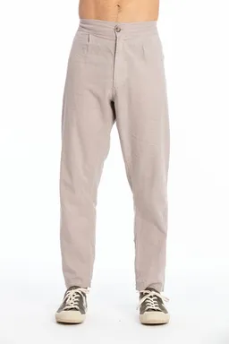 RAVENS VIEW IBIZA RAVENS VIEW IBIZA Herren vegan Hose Adonis Stone Grey – Produktbild 1 von 1