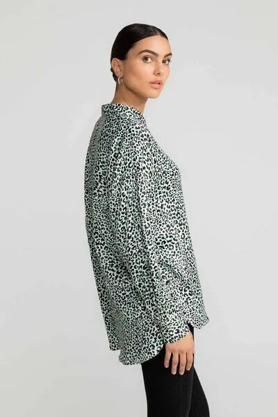 Lovjoi Lovjoi Bluse Alaiya, Sprinkled leo, – Produktbild 4 von 4