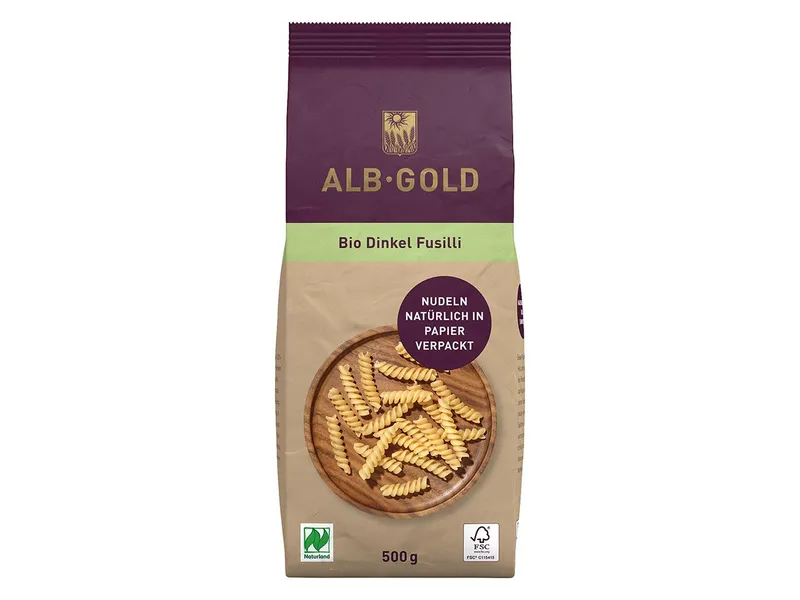 ALB-GOLD ALB-GOLD Bio-Dinkel-Fusilli, 500 g – Produktbild 1 von 1