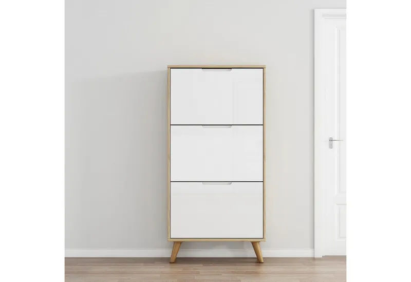 OTTO home Schuhschrank FSC-zertifiziertem Holz, ABS-Kanten, Breite 62 cm – Produktbild 2 von 5