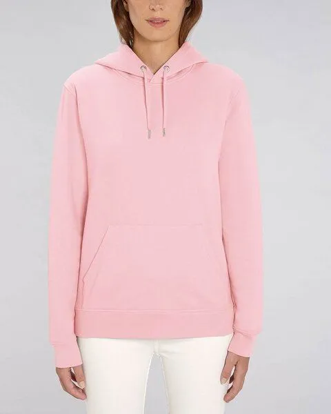 YTWOO YTWOO Unisex Basic Hoodie mit Kängurutasche, Kapuzensweatshirt, Kapuzenpulli, Cotteon pink, – Produktbild 4 von 4