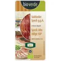 bio verde Südtiroler Speck g.g.A., geräuchert, geschnitten – Produktbild 1 von 1