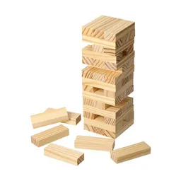 elasto elasto Geschicklichkeitsspiel STACKY aus robustem Holz Reisespiel mit Beutel – Produktbild 1 von 1