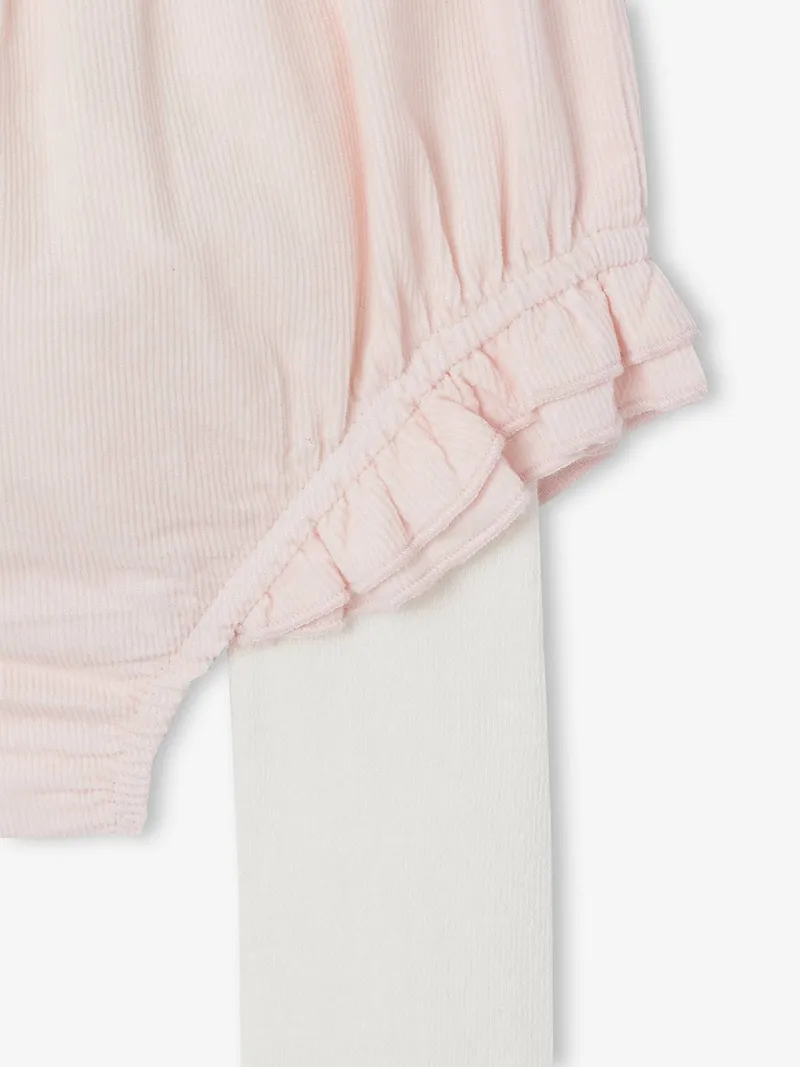 Vertbaudet Mädchen Baby-Set, Hellrosa, – Produktbild 4 von 4