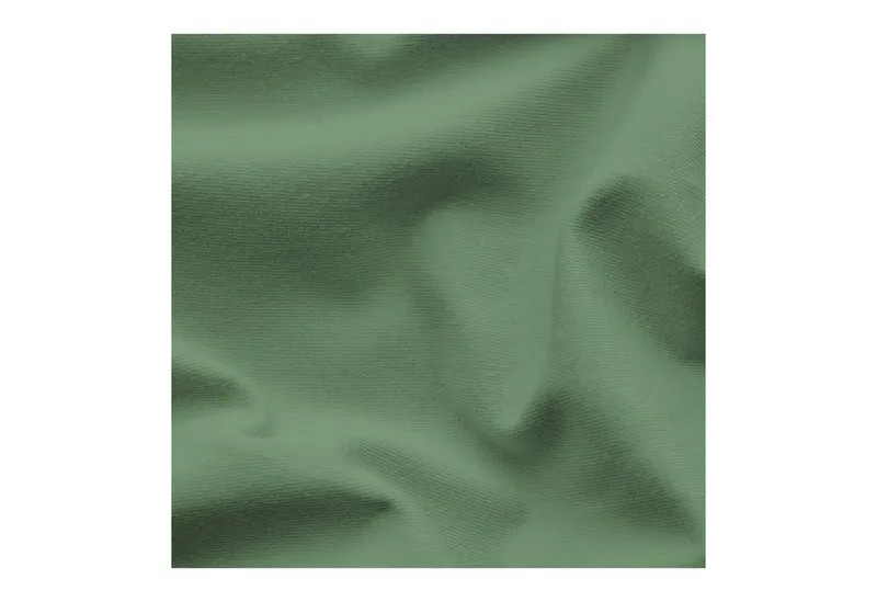 Schlafgut Schlafgut Kissenbezug Premium Kissenbezug Knitted Jersey (1 St), (1 Stück), Ton-in-Ton Reißverschluss, Bio-Baumwolle mit Elasthan, Uni, OEKO Tex, Grün, – Produktbild 1 von 5