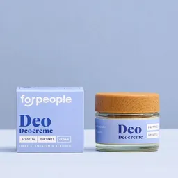 forpeople forpeople Naturkosmetik Deocreme im Glas sensitiv, vegan und bio - 50g – Produktbild 1 von 1