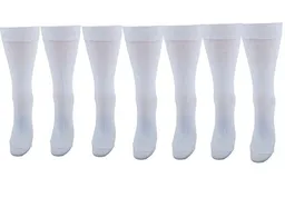 Bruno Barella Bruno Barella GOTS zertifizierte Biobaumwolle Socken in 7er Pack weiss – Produktbild 1 von 1