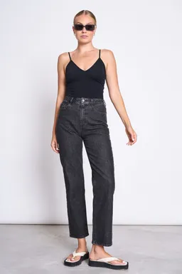 JAN N JUNE JAN 'N JUNE Damen vegan Oberteil Matilda Black – Produktbild 1 von 1