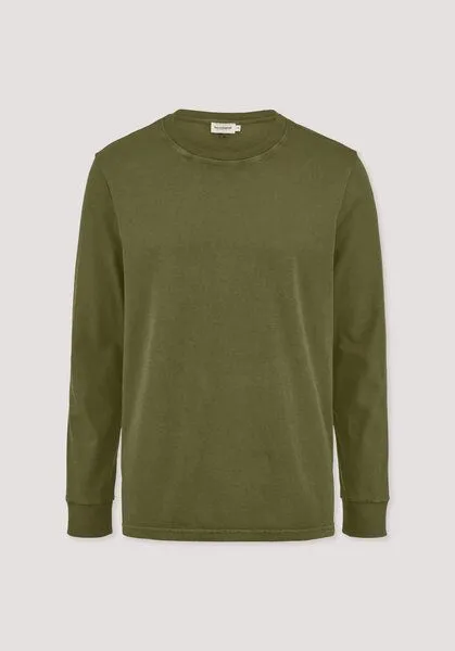 hessnatur hessnatur Jersey Longsleeve Relaxed aus reiner Bio-Baumwolle, Seetang, – Produktbild 4 von 4
