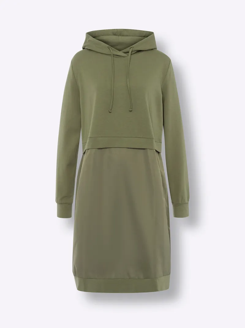heine Shirtkleid, Khaki, – Produktbild 2 von 2