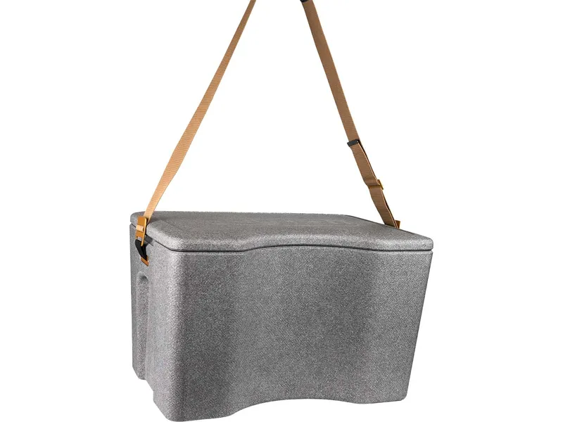 cagoon cagoon Performance Thermobox / Kühlbox "AEROSTUFFY L", isolierend, Grau, – Produktbild 1 von 1