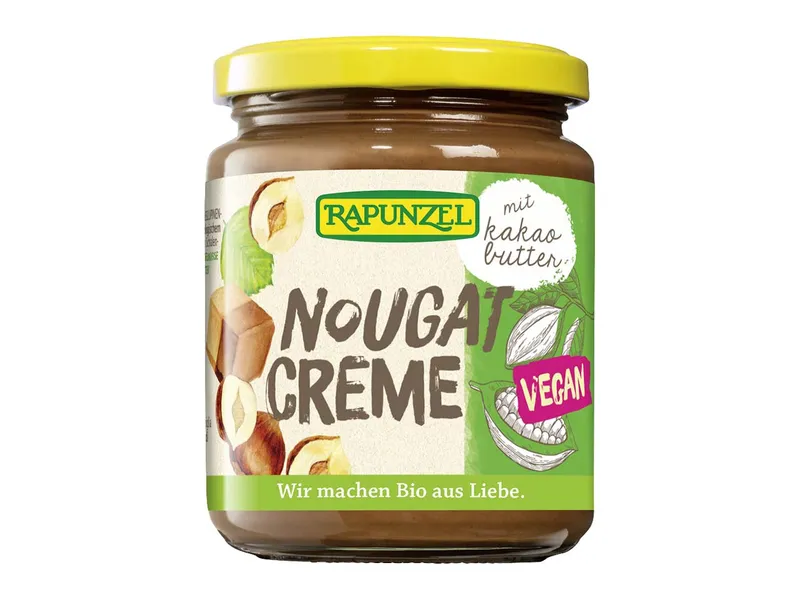 RAPUNZEL Nougat-Creme mit Kakaobutter, vegan – Produktbild 1 von 2