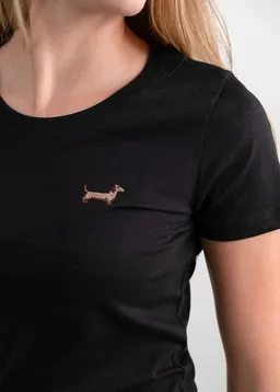 Bavarian Caps Bavarian Caps Damen T-Shirt aus Biobaumwolle - Dackel – Produktbild 1 von 1