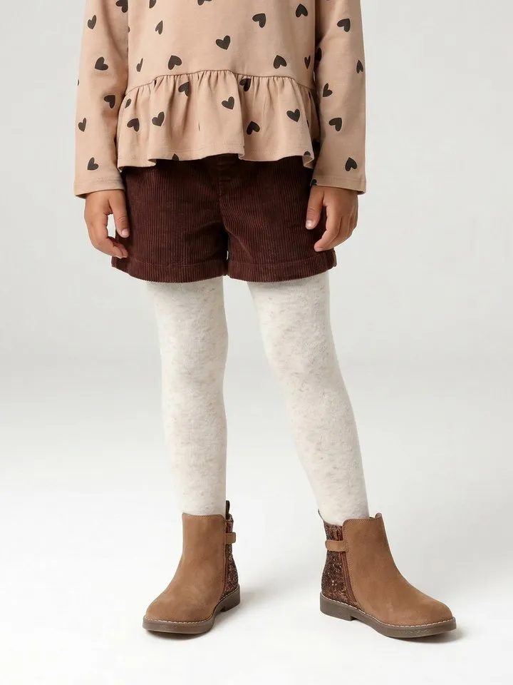 Vertbaudet Vertbaudet Shorts Mädchen Paperbag-Shorts aus Cord, Braun, – Produktbild 5 von 5