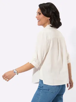 Witt Flanellbluse ecru – Produktbild 1 von 1