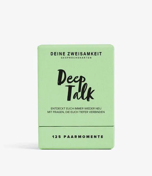 DEINE ZWEISAMKEIT DEINE ZWEISAMKEIT GESPRÄCHSIMPULSE "DEEP TALK" | FÜR PAARE – Produktbild 1 von 4