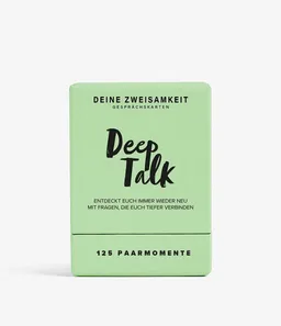 DEINE ZWEISAMKEIT DEINE ZWEISAMKEIT GESPRÄCHSIMPULSE "DEEP TALK" | FÜR PAARE – Produktbild 1 von 1