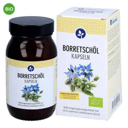 Aleavedis Naturprodukte Aleavedis Naturprodukte Borretschöl 500 Mg Kapseln Bio Vegan – Produktbild 1 von 1