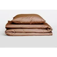 AGA.PIE AGA.PIE Kinderbettwäsche-Set aus Lyocell aus Bambuscellulose, 100 x 135cm inkl. 60 x 40cm Kissenbezug, Rostbraun, – Produktbild 1 von 1