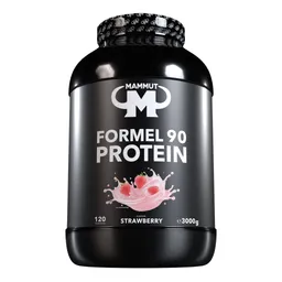 Mammut Nutrition Mammut Nutrition Formel 90 Protein 3000 g Erdbeere – Produktbild 1 von 1