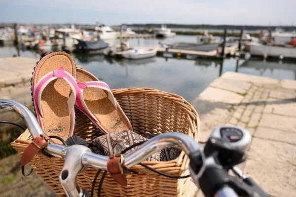 Gumbies Gumbies Corker - Zehensandalen aus Kork für Damen, Pink, – Produktbild 3 von 3