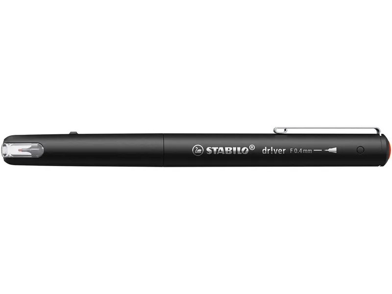 Stabilo STABILO Fineliner "dr!ver" F rot, ISCC Plus 94% – Produktbild 2 von 2