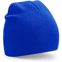Beechfield Beechfield Damen/Herren Recycled Original Pull-On Beanie Mütze Wintermütze, Blau (bright royal), – Produktbild 1 von 1