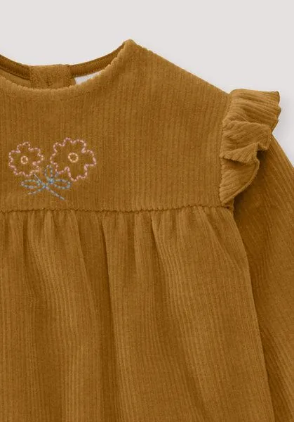 hessnatur hessnatur Cord Kleid aus reiner Bio-Baumwolle, Caramel, – Produktbild 3 von 3