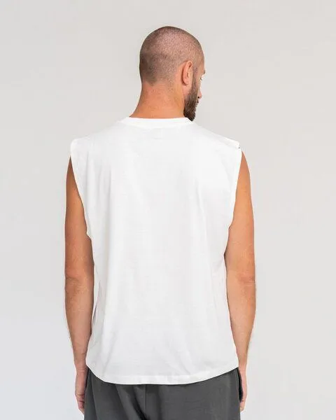 Lotuscrafts Lotuscrafts REID Mens Tank-Top, Marshmallow, – Produktbild 2 von 4