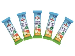 Holle Holle Bio Früchteriegel, 5 x 25 g Apfel-Banane – Produktbild 1 von 1