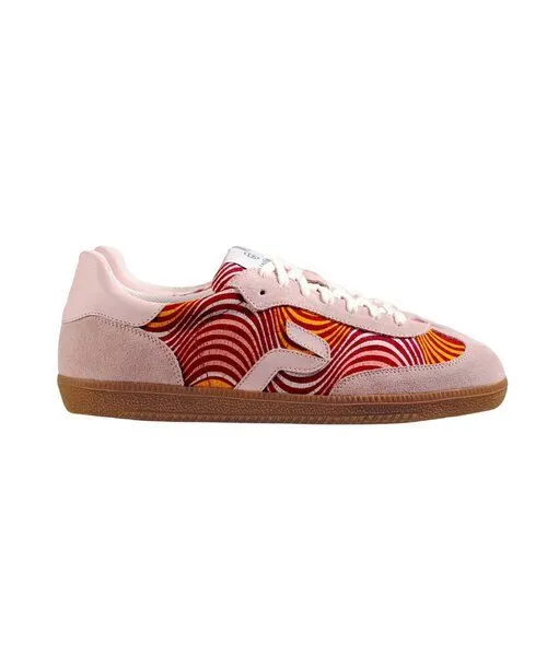 PANAFRICA PANAFRICA Bunte Sneaker - Sahara - Unisex, Bonbon (rosa), – Produktbild 1 von 4