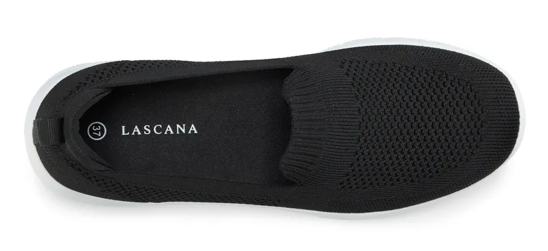 Lascana Slipper schwarz, Schwarz, – Produktbild 2 von 3