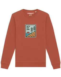 watapparel watapparel Sweatshirt Unisex Let's Get Lost – Produktbild 1 von 1