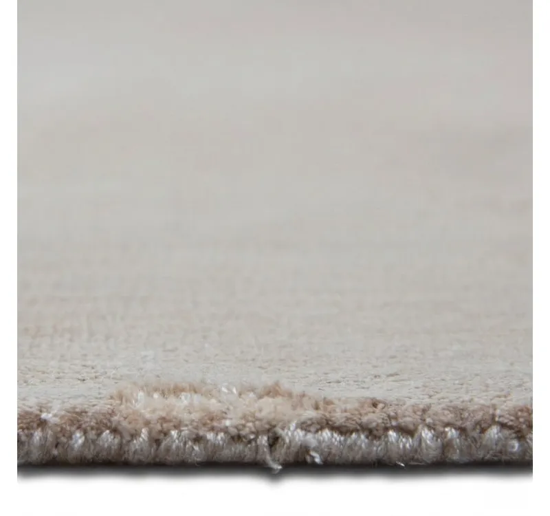 Consilio Concept Designteppich BAMBOO Teppich Wohnzimmer luxuriös Viskose Seidenglanz Soft, Beige|braun, – Produktbild 3 von 5