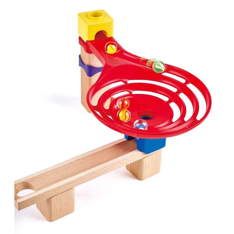 Hape Hape Murmelbahn mit Domino zweispurig, Mehrfarbig, – Produktbild 3 von 3