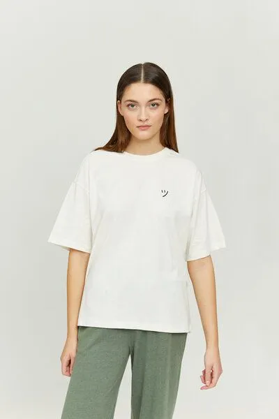 Mazine Mazine T-Shirt Kara T women, Farbe offwhite, Weiss, – Produktbild 1 von 3