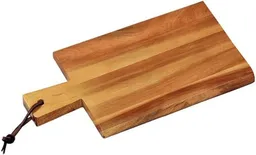 Kesper Kesper Schneidebrett Schneidbrett mit Griff, Akazienholz, Maße: 29 x 14 x 1,5 cm, Braun, (1-St) – Produktbild 1 von 1