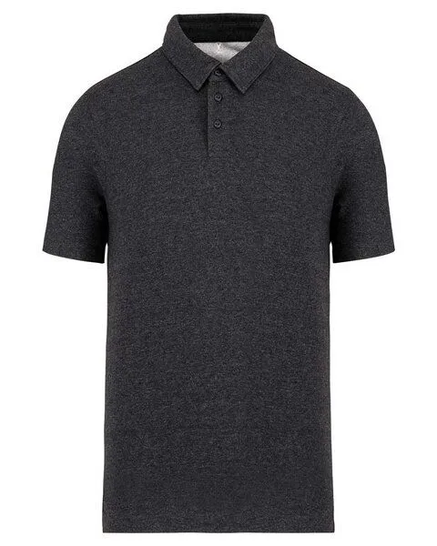 YTWOO YTWOO Herren Polohemd aus 100% recycelten Materialien, Anthrazit, – Produktbild 1 von 3