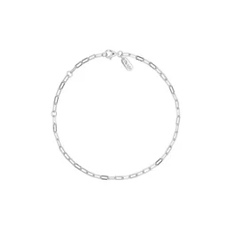 Design Letters Chunky square link chain small Armband - Silber – Produktbild 1 von 1