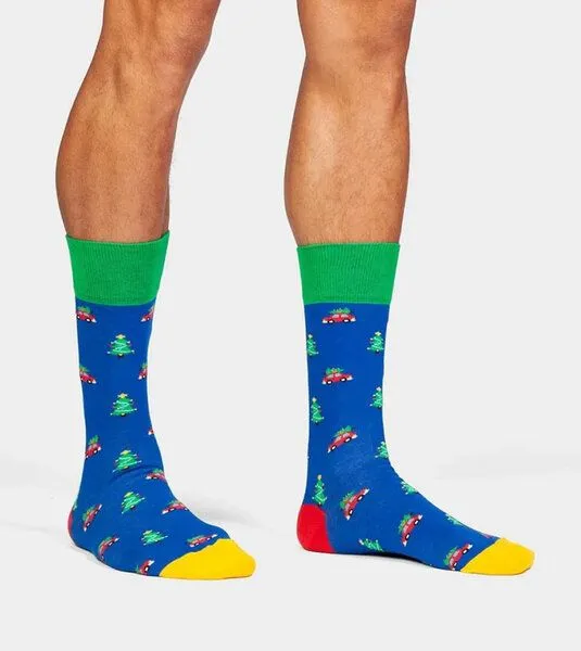 DillySocks DillySocks Socken Tree Ride aus Biobaumwoll-Mix, Mehrfarbig, – Produktbild 3 von 4