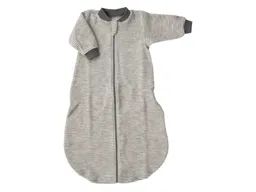 Lilano Lilano Schlafsack Baby langer Arm Bio-Merinowolle grau-natur Gr.62/68 – Produktbild 1 von 1