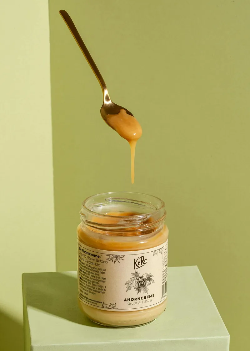 KoRo Bio Ahorncreme 250 g – Produktbild 5 von 5
