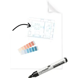 Legamaster Legamaster Flipchartfolie Magic-Chart Clearboard – Produktbild 1 von 1
