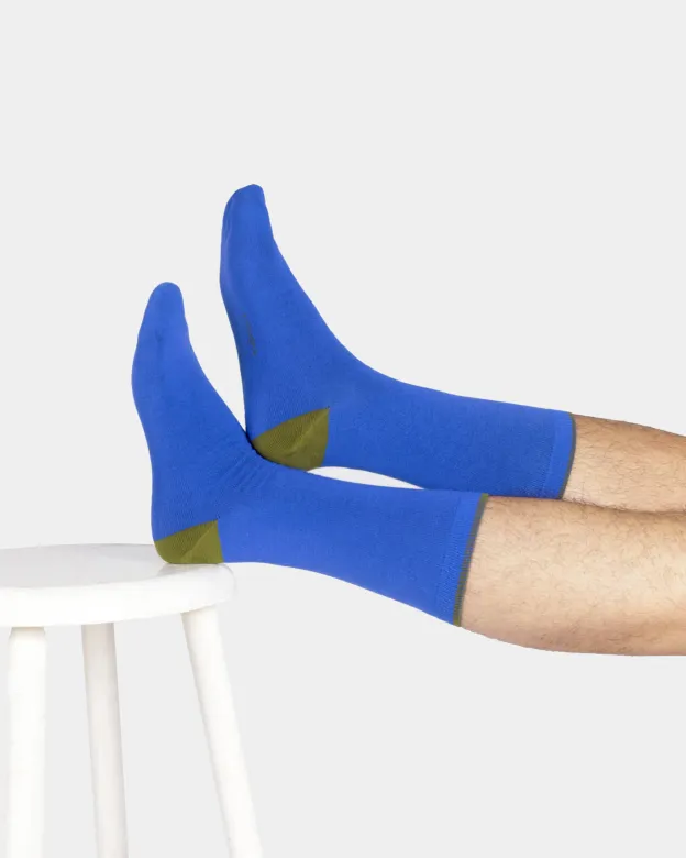 Thought Socken Modell: Tipped, Cobalt blue, – Produktbild 1 von 1