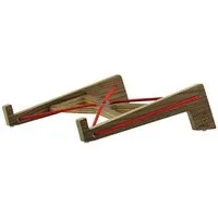 KLEINHOLZ KLEINHOLZ Laptopständer KLIX - handgefertigtes Unikat, Rot, – Produktbild 1 von 1